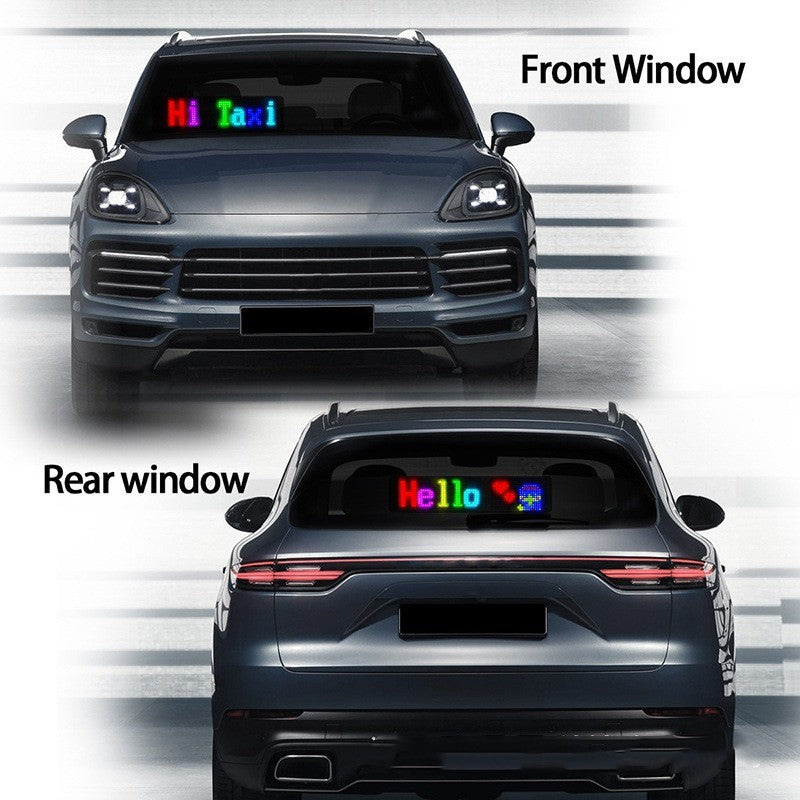 Programmable LED Ultra-thin Display Screen Car Sign